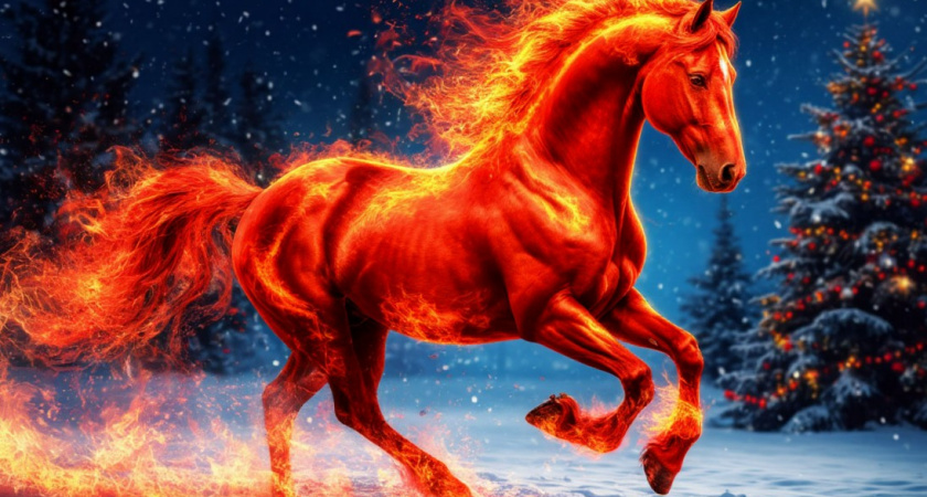 Эти цвета на Новый год 2026 - табу. Вот что выбрать, чтобы не разозлить Огненную Лошадку 