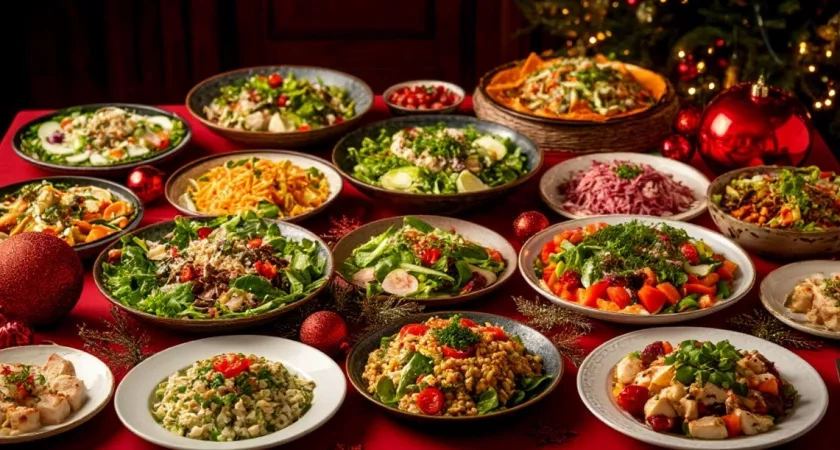 8 салатов на Новый год - великолепные идеи для встречи Огненной Лошади. Улетают со стола до боя куратнов - проверено