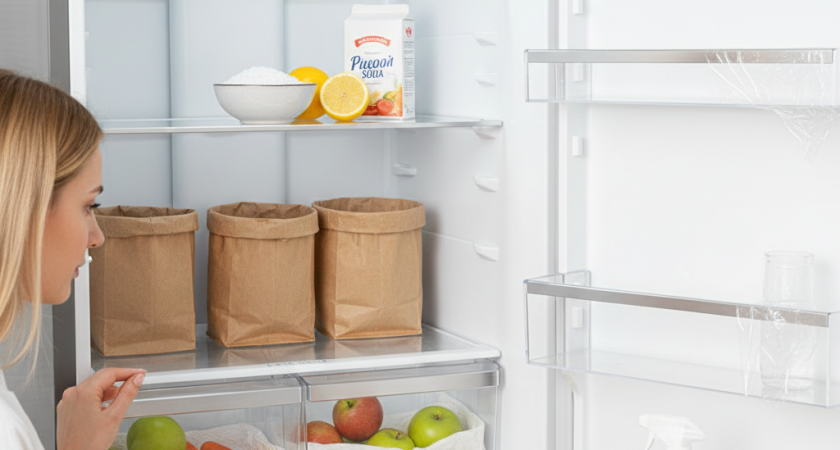 Поставила стакан с солью в холодильник - и избавилась от большой проблемы. Классный лайфхак для ленивых хозяек