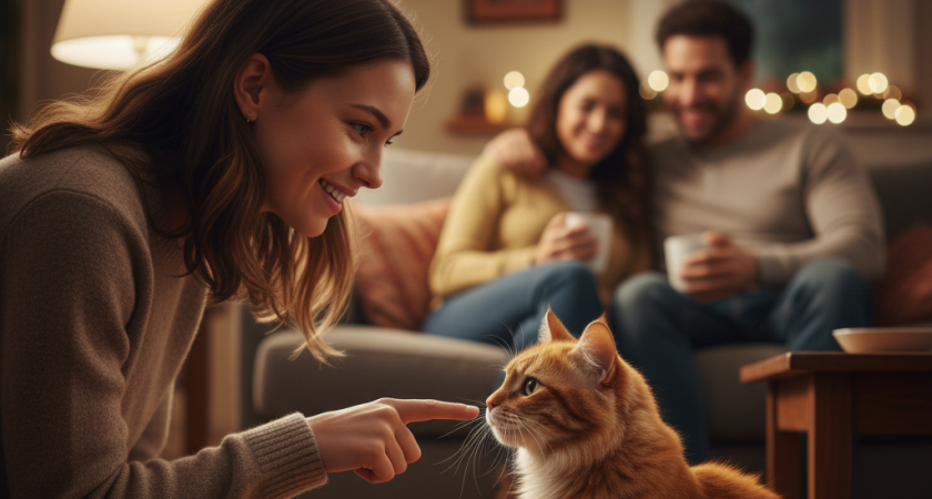 Этот жест заставит подойти к вам абсолютно любую кошку – работает безотказно