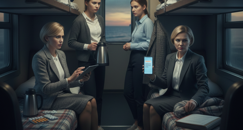 Едва я вошла, соседка заняла нижнюю полку и отказала в чае. Я добилась своего, не подозревая, кем она окажется на самом деле