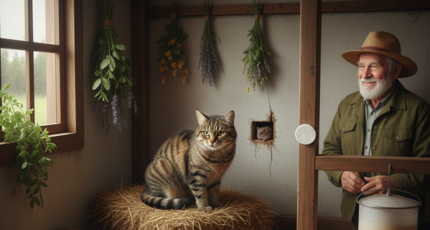 Мыши исчезли навсегда: дедовский способ за 100 рублей, который работает уже 3 года