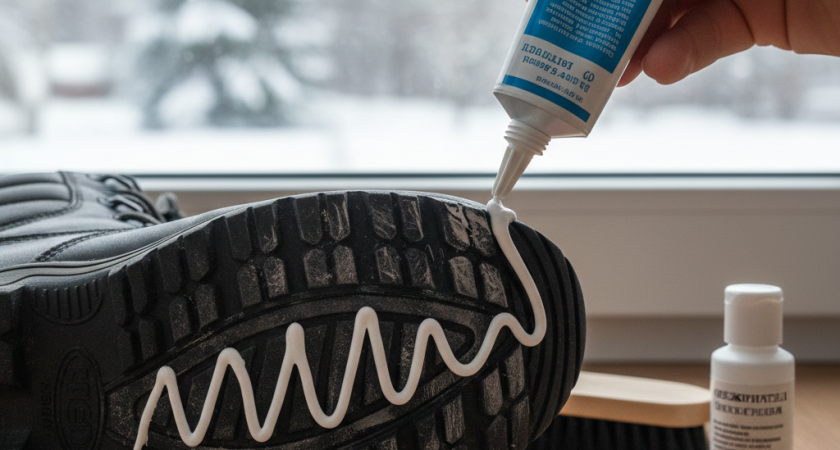 Жаль, что раньше не знал, как сделать обувь нескользящей - простой, но очень нужный лайфхак на зиму