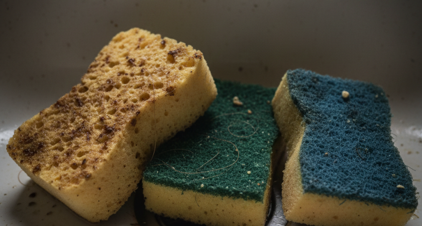 Избавилась от вонючих губок для мытья посуды навсегда: нашла, чем их заменить вообще без расходов - странное, но гениальное решение