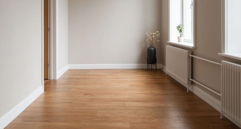 Ламинат уже прошлый век: копеечная замена досок – стелим в один слой, а пол теплющий