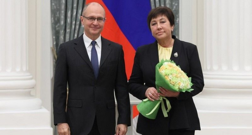Чиновница из Кирова Надежда Торхова получила почетное звание и посетила Кремль