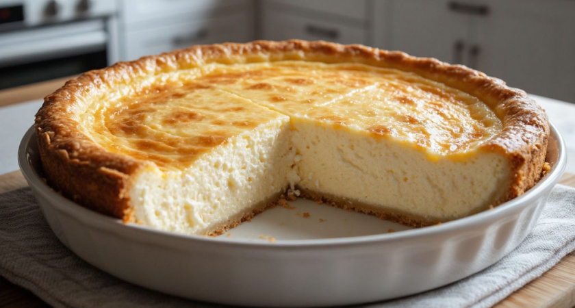 Творожную запеканку теперь готовлю только так, она получается пышная, сочная и не опадает 