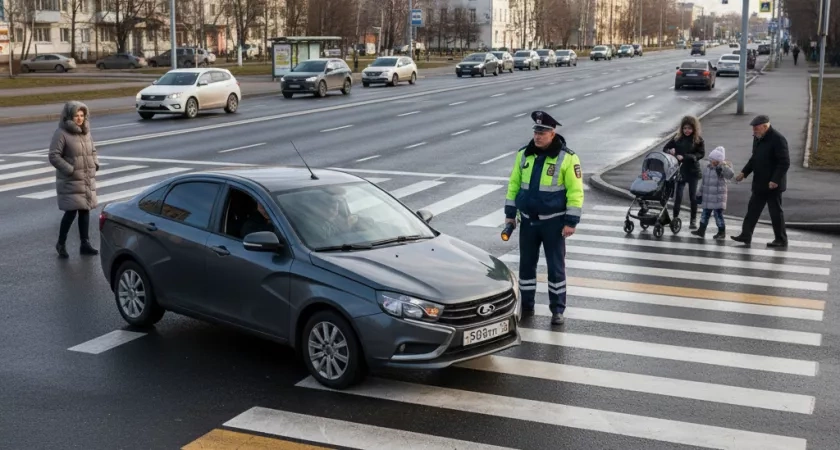 Верховный Суд поставил точку: должен ли водитель ждать, пока пешеход полностью перейдёт дорогу