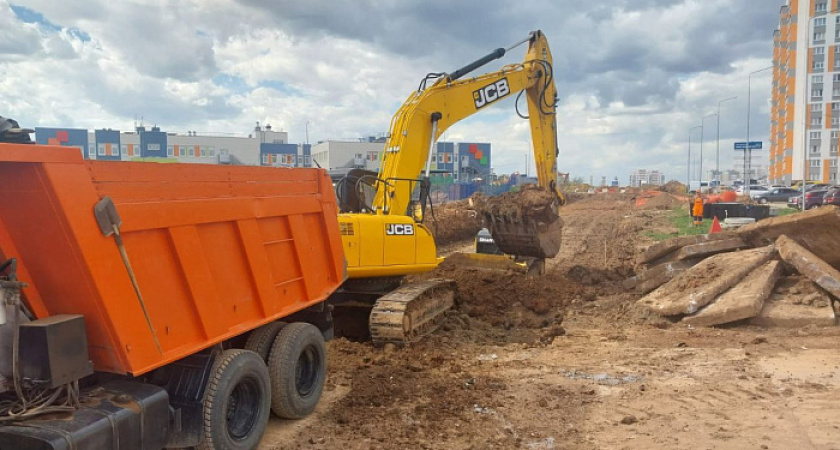 В Кирове начали застраивать новый микрорайон в южной части города