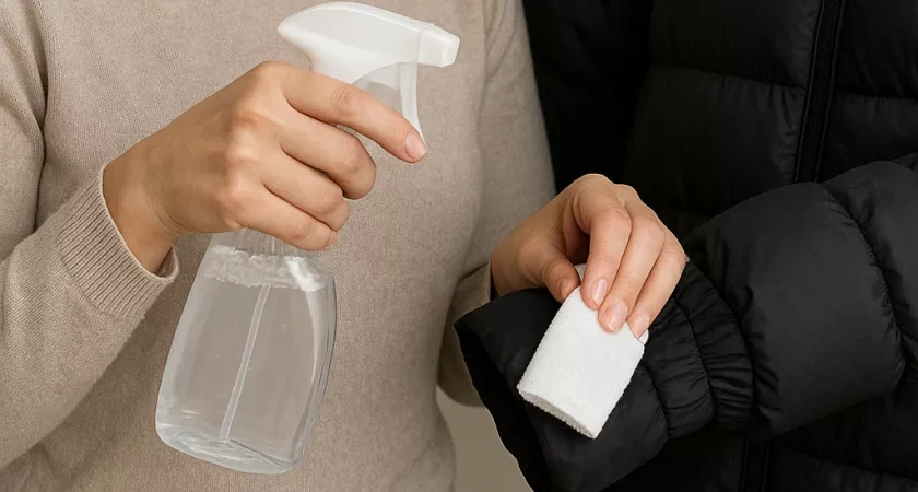 Как почистить воротник и манжеты пуховика без стирки: быстрый лайфхак – работает за 5 минут