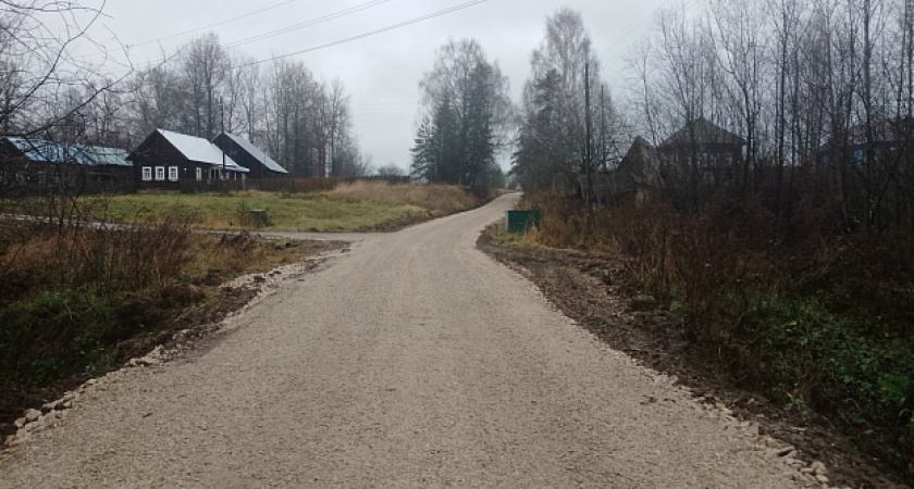В Пижанском муниципальном округе отремонтировали центральную дорогу