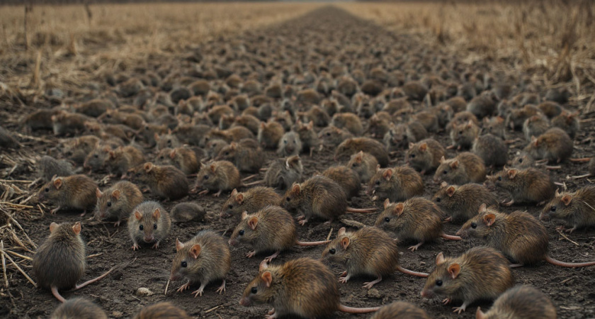 Мыши грызли пальцы и не давали спать: как в СССР случилось миллионное нашествие мышей и крыс – и как от них избавились