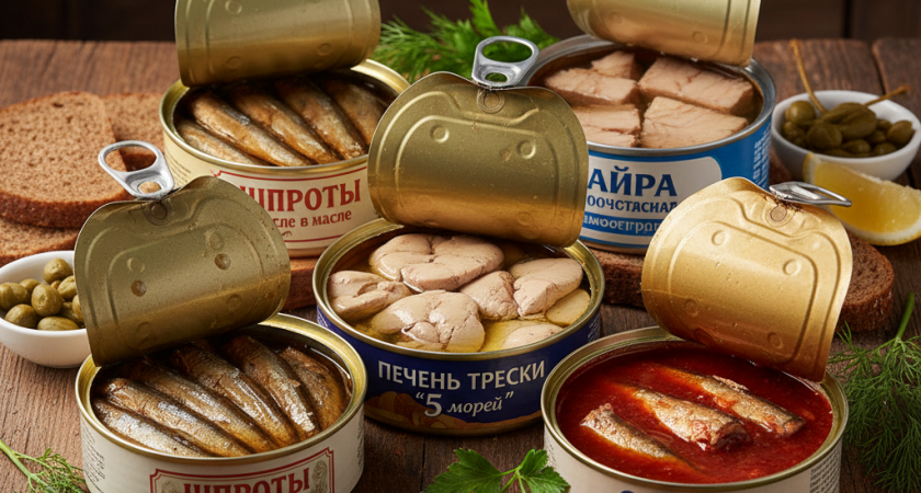 Только рыба и масло: Росконтроль назвал лучшие марки консервов - точно стоит брать на Новый год