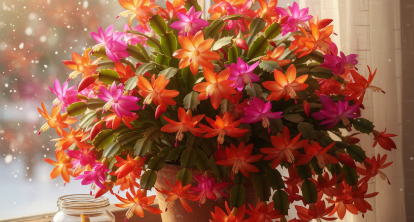 Декабрист будет без устали цвести до апреля: кормлю его "хитрой" подкормкой - 1 раз в неделю для мощного цветения