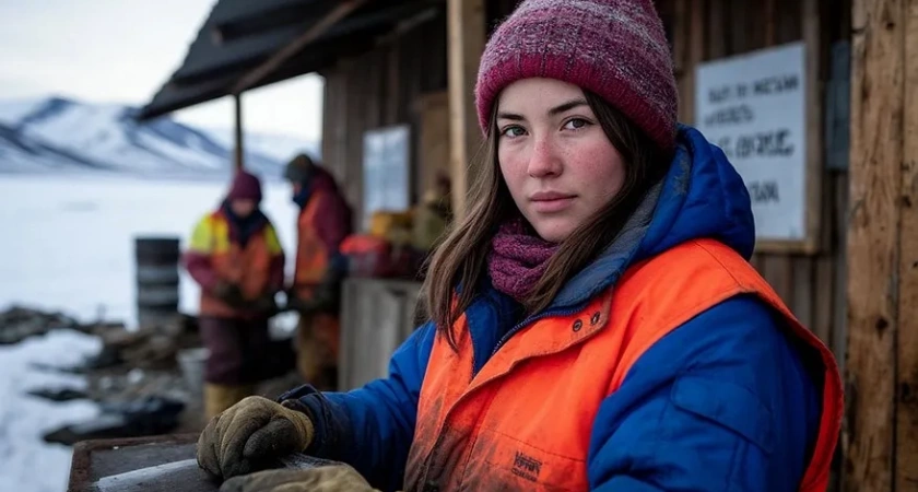 «Флиртовали даже женатые»: 22-летняя Алина — о том, каково это быть единственной девушкой на вахте в сибирской тайге 