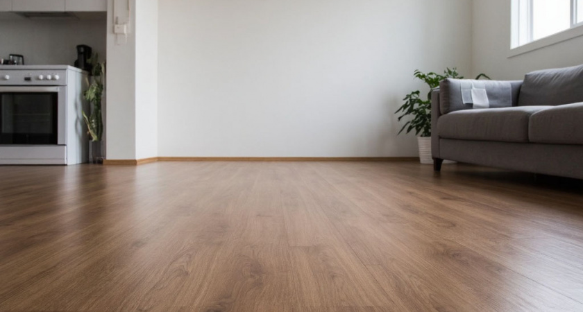 Ламинат уже прошлый век: копеечная замена досок – стелим в один слой, а пол теплющий