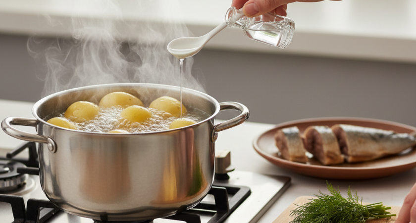 Зачем добавлять уксус при варке картошки? Вот о чем молчат шеф-повара дорогих ресторанов