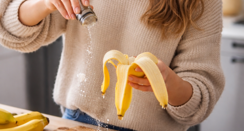 Банановую кожуру посыпаю солью — не нарадуюсь своей смекалке: лучший лайфхак для лентяев