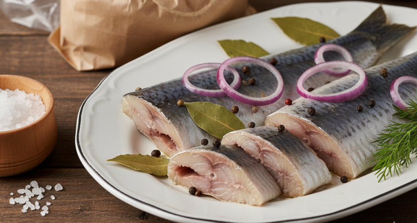 Готовлю малосольную селедку в пакете - в магазин больше не хожу: идеально и как закуска, и в салат к Новому году