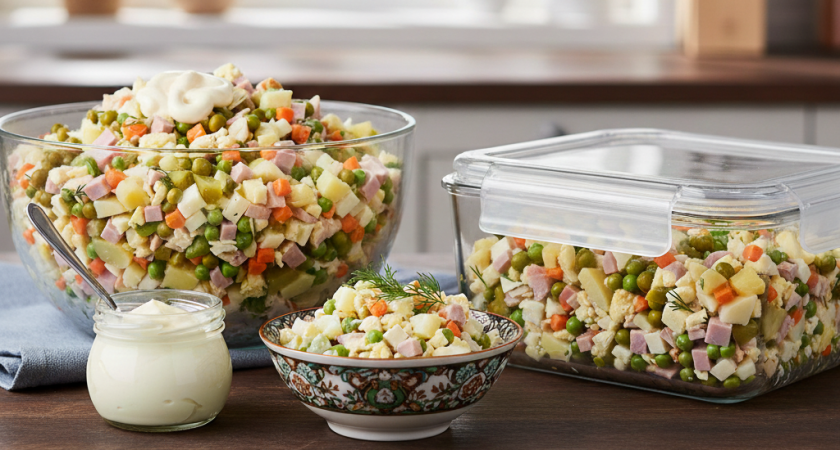 Можно ли есть оливье на третий день после праздника? Диетолог поставила точку в вопросе