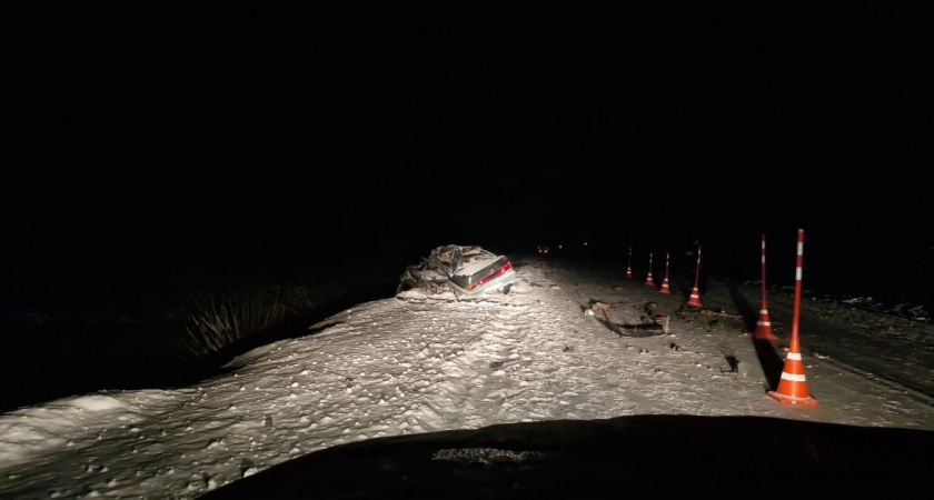 Два человека погибли в ДТП с грузовиком на трассе в Советском районе