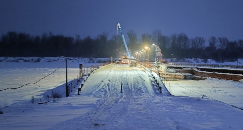 Мост под Малмыжем героически открыли, но губернатор остался недоволен