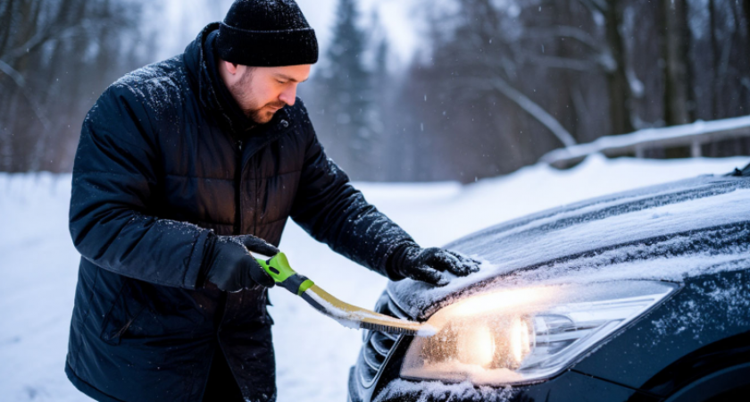 Беру зубную пасту и натираю фары: светят на 50 м - без царапин, без мутности