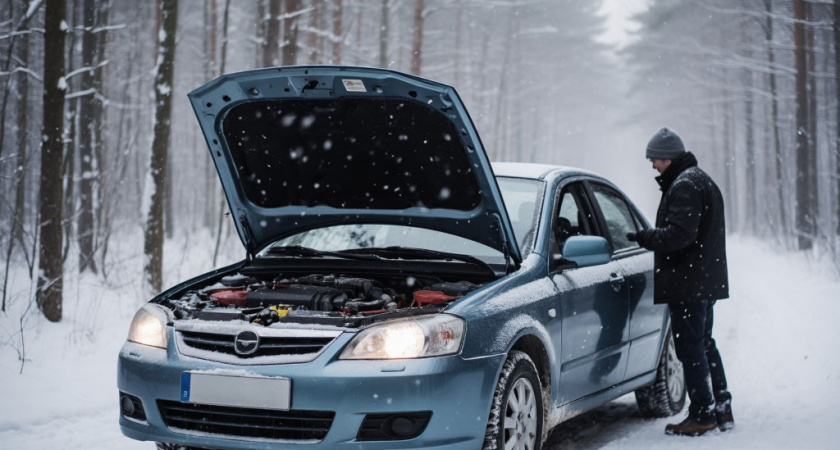 Солдатский способ запустить мотор с севшим аккумулятором - в любом месте, даже в глуши, где вокруг ни души