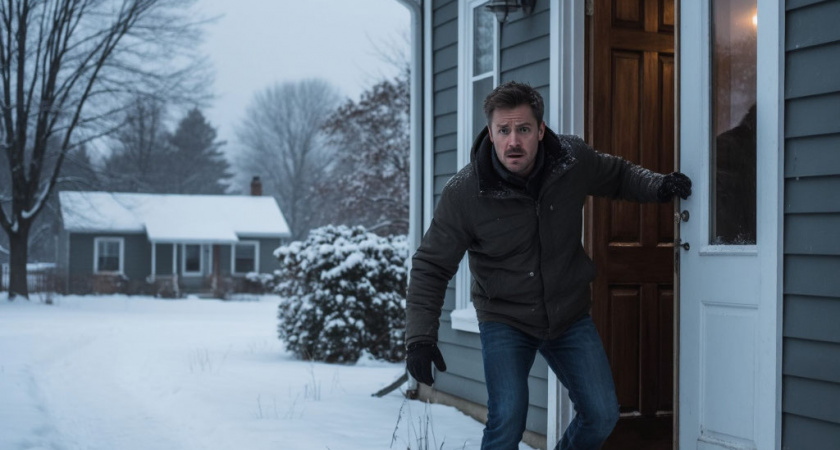 Защищаю дачу от воров древним способом чабанов. Простой трюк с замком отпугивает лучше сигнализации