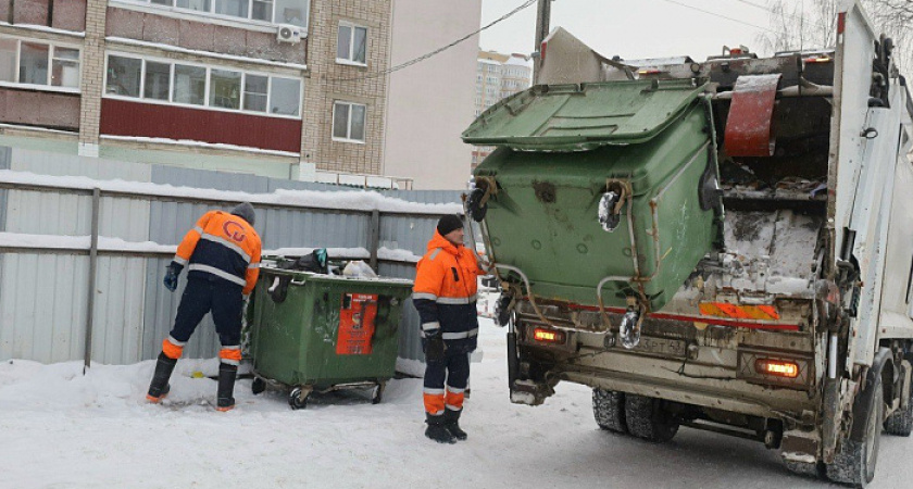 470 тонн мусора вывезли из Кирова и области 1 января