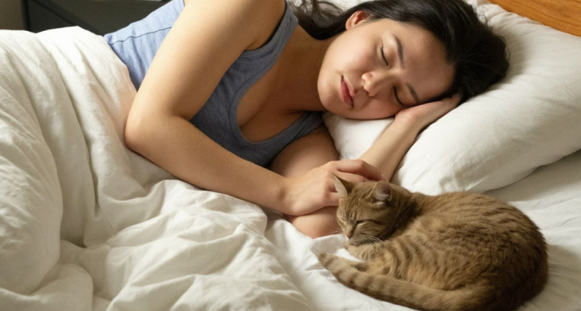 Почему кошки спят с человеком: 3 основные причины и важные моменты, о которых следует помнить