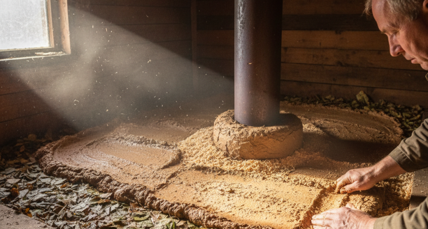 Не минвата и не опилки: вот чем утепляют потолок в бане деревенские гении - лучше любых современных материалов