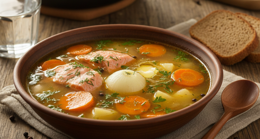 Готовлю быстрый супчик, который всегда съедается подчистую - то что надо после Нового года