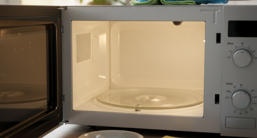 Замызганную микроволновку лечу одной таблеткой: не тру, не скребу, 5 минут – и она сверкает