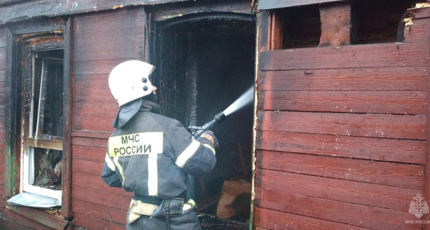 Один человек погиб при пожаре в Белохолуницком районе 