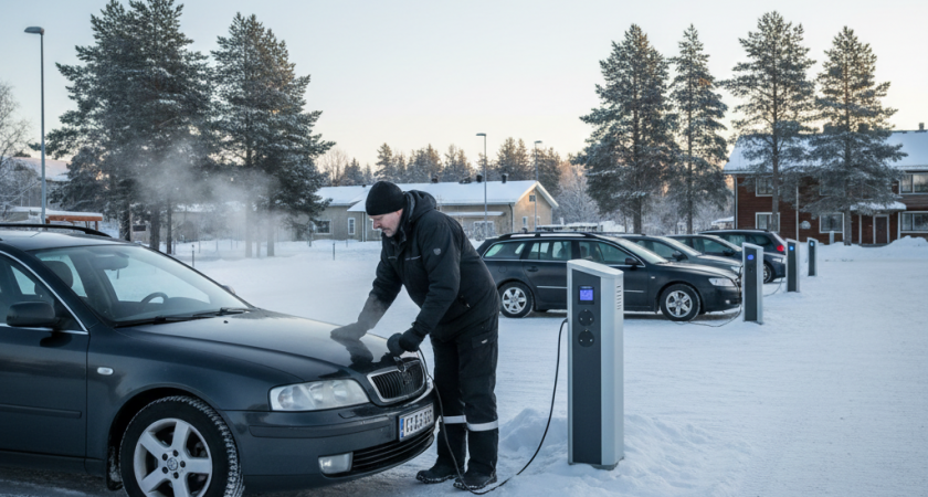 В - 30°С финны заводят машины легко и без прогрева: как им это удаётся