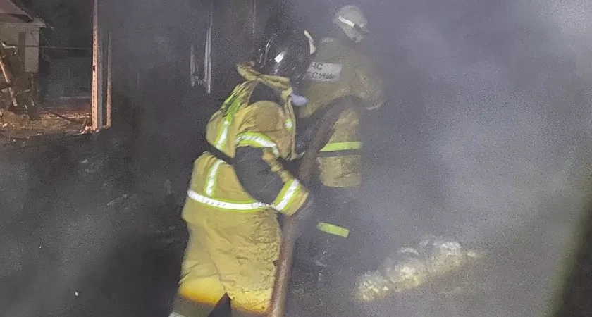 В Унинском районе пожарные оперативно потушили пожар в квартире