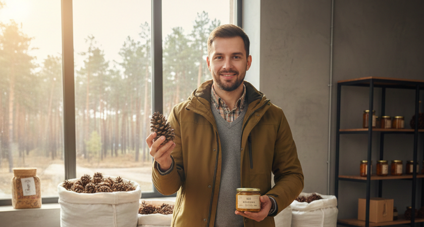 Как я зарабатываю 1,5 млн ₽ в месяц на обычных сосновых шишках: неожиданный бизнес в ближайшем лесу