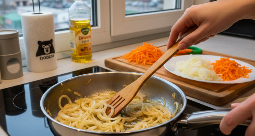 Что обжаривается первым - лук или морковь? Запомните правильную последовательность для приготовления аппетитной зажарки