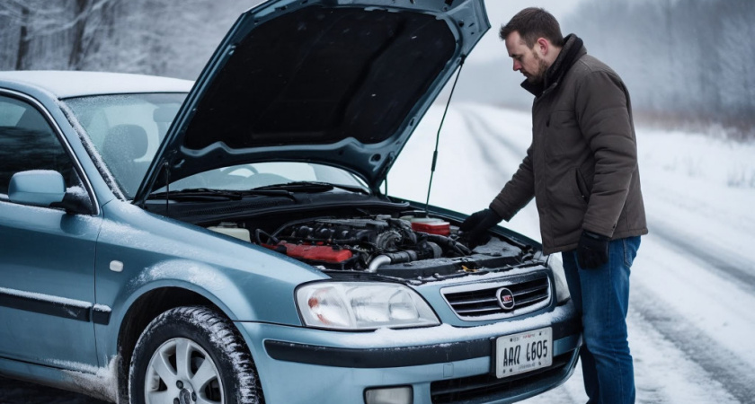 Солдатский способ запустить мотор с севшим аккумулятором - в любом месте, даже в глуши, где вокруг ни души