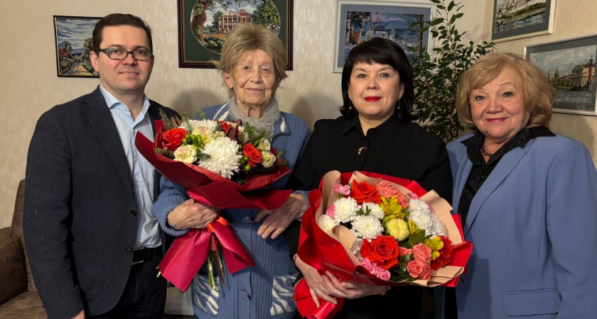 В Слободском ветеран Великой Отечественной Нина Косицкая отпраздновала 104-летие