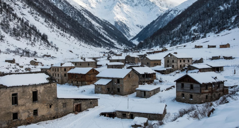 Все живут в одном доме: что случилось с посёлком, где раньше жили тысячи людей