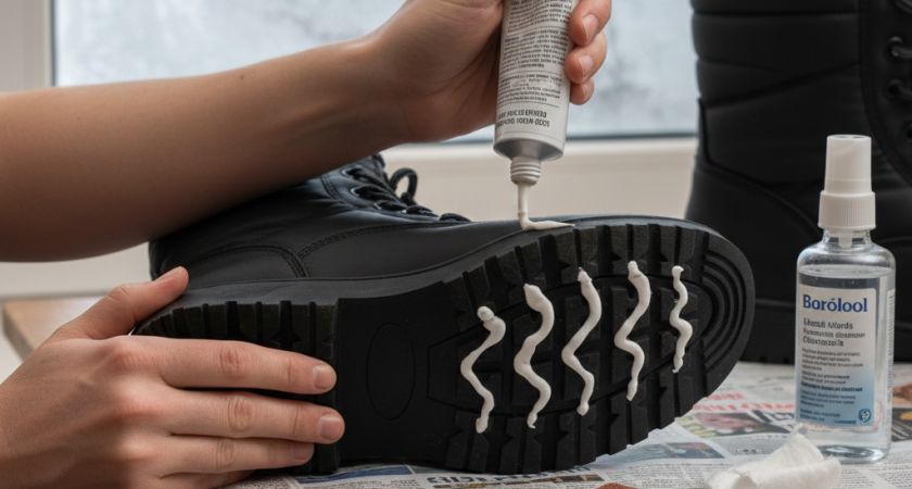 Жаль, что раньше не знал, как сделать обувь нескользящей - простой, но очень нужный лайфхак на зиму