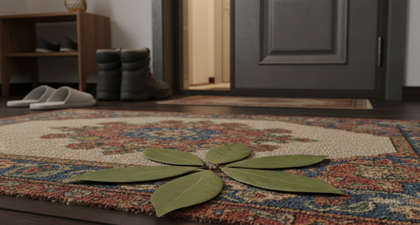 Теперь точно знаю, всем нужно класть лавровый лист под коврик у входа в дом - вот какая от этого польза