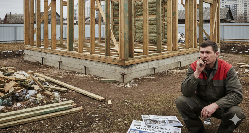 В каркасном доме нет ни плесени, ни сырости, ни скрипов: нужно лишь знать эту схему - американцы уже давно все поняли