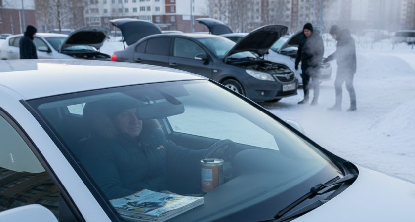 На улице -30, а машина теперь заводится с полтычка: секрет стабильного запуска в мороз - забыл про провода и тросы