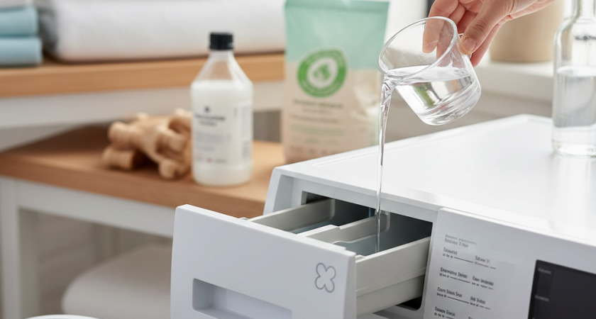 Стакан на стирку и одежда безупречно белая: секрет от прачки, что нужно добавить в стиралку вместе с порошком