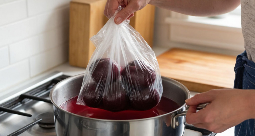 Свеклу теперь всегда варю в пакете: и почему я раньше не знала о таком методе - 25 минут и готово