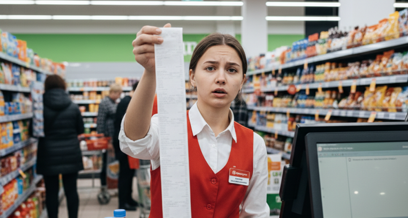 "Вам чек нужен?": зачем продавцы "Пятерочки" и "Магнита" задают один и тот же вопрос всем покупателям
