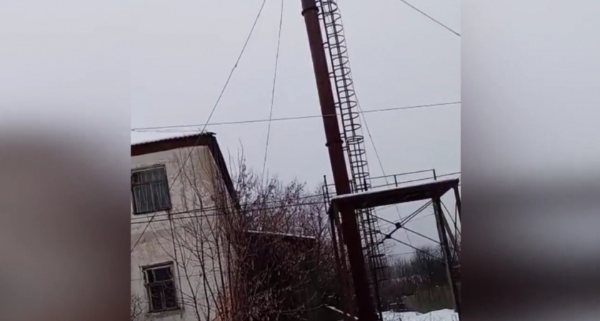 Старая ТВ-вышка в Зуевском районе больше не пугает жителей падением на дома